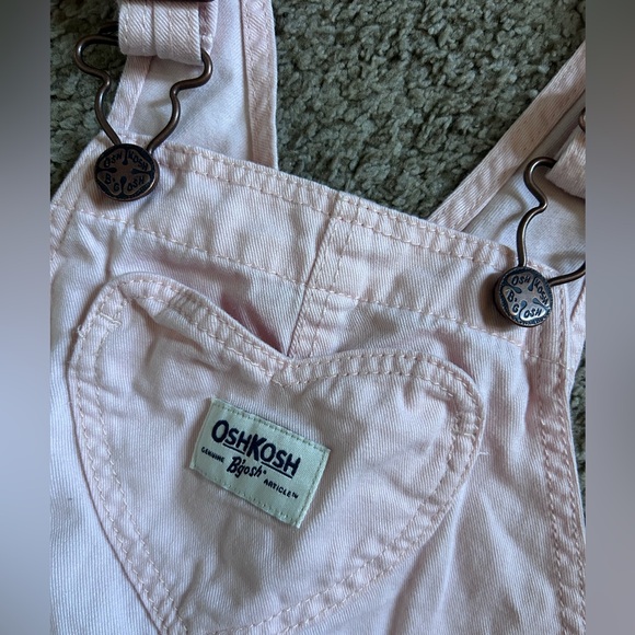 OshKosh B'gosh Other - Vintage OshKosh B'gosh Light Pink Toddler Overalls